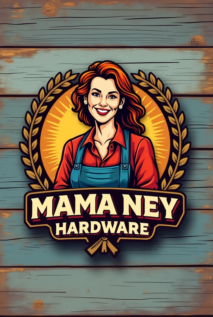 Create a logo for mama ney hardware