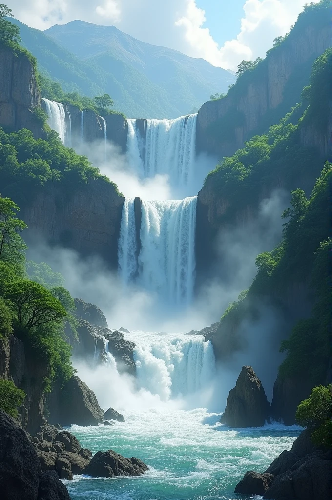 Amazing waterfalls