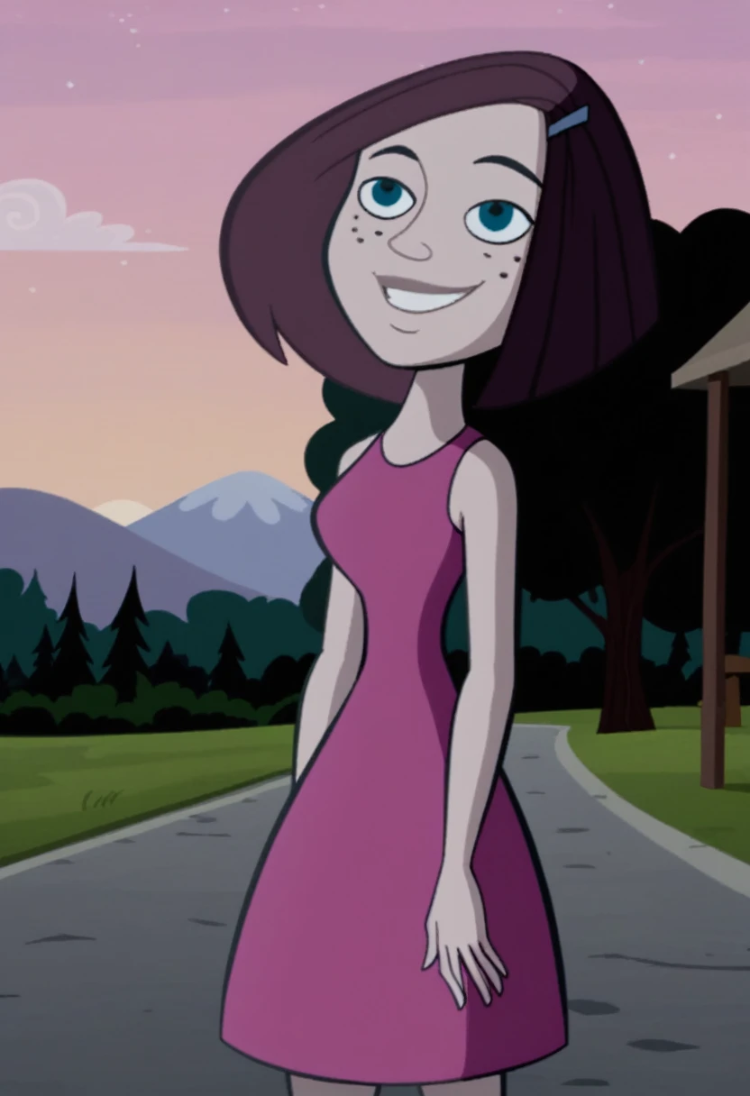 Kim possible background characters GreenBikiniRedHead