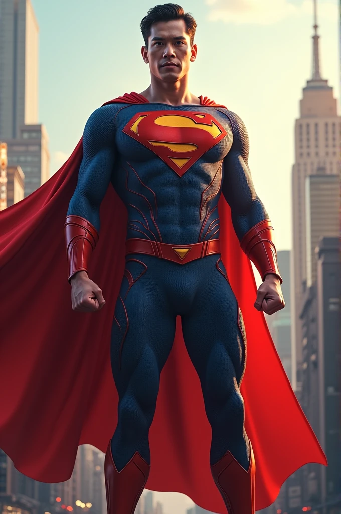 Create for me a superhero with a cape 