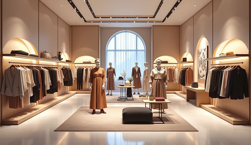 women's clothing store without people