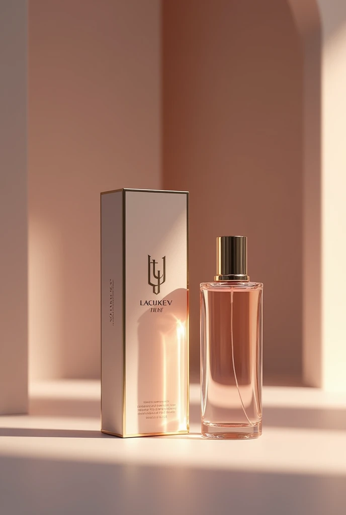 A packaging of roll on perfume that Look glamour and luxury