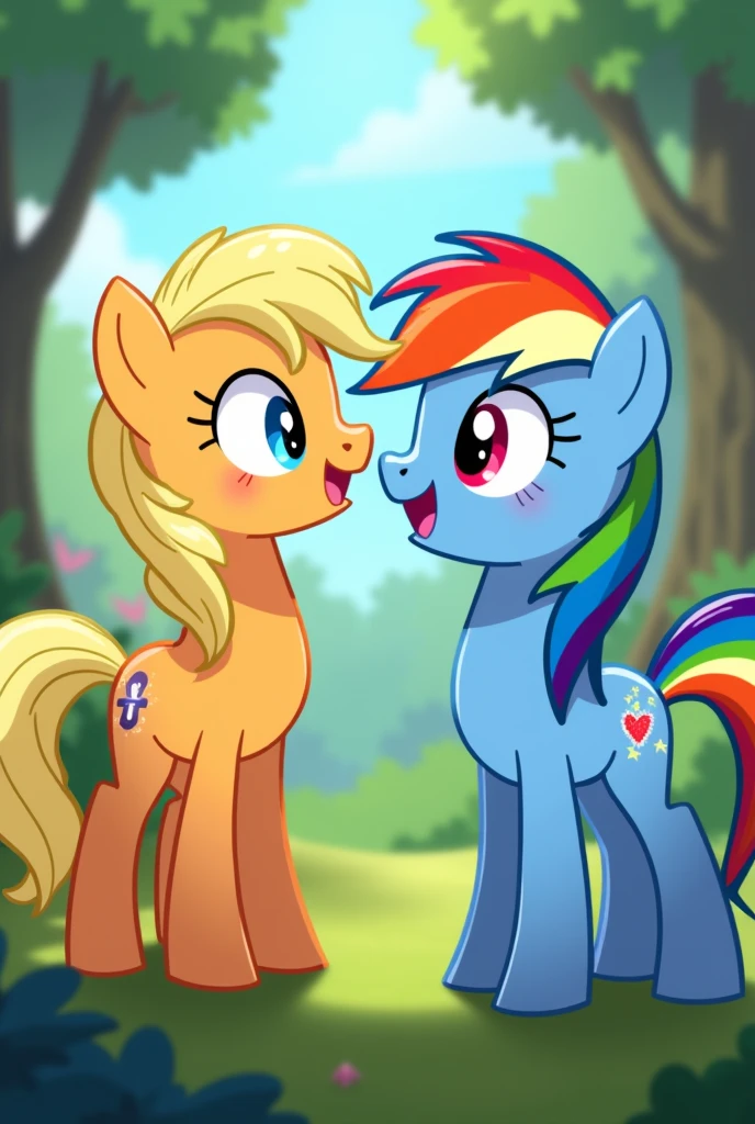 Fluttershy:... and Rainbow Dash:Fluttershy! You YayNo❌ LouderYes✔ Okay Fluttershy! and Fluttershy:.....Okay and Rainbow Dash:Louder! and Fluttershy:Louder!... and Rainbow Dash:Louder!! and Fluttershy:Yay! and Rainbow Dash:No😒 and Fluttershy: Yay!!! *GIF Happy* and Rainbow Dash Forest Trotting:*GIF Sadness*