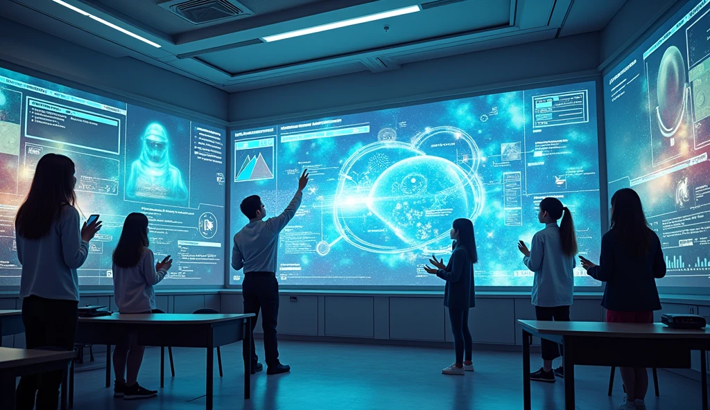 Exploring the use of artificial intelligence and virtual reality in the classroom for dynamic and engaging educational practices.