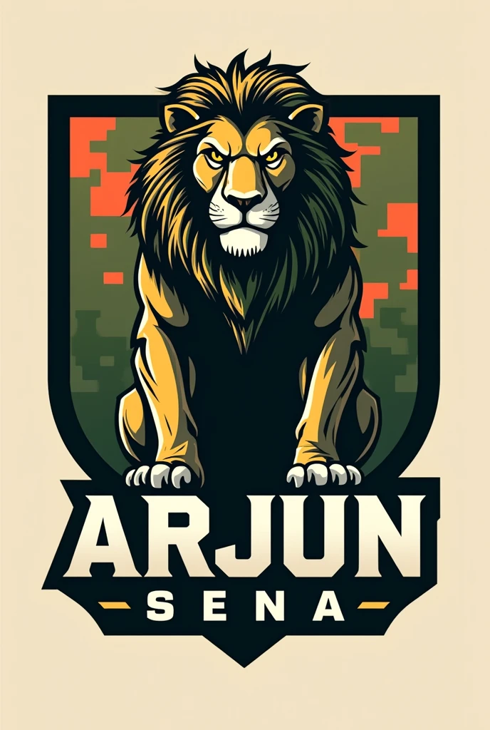 Creates sports logo for team name Arjun Sena