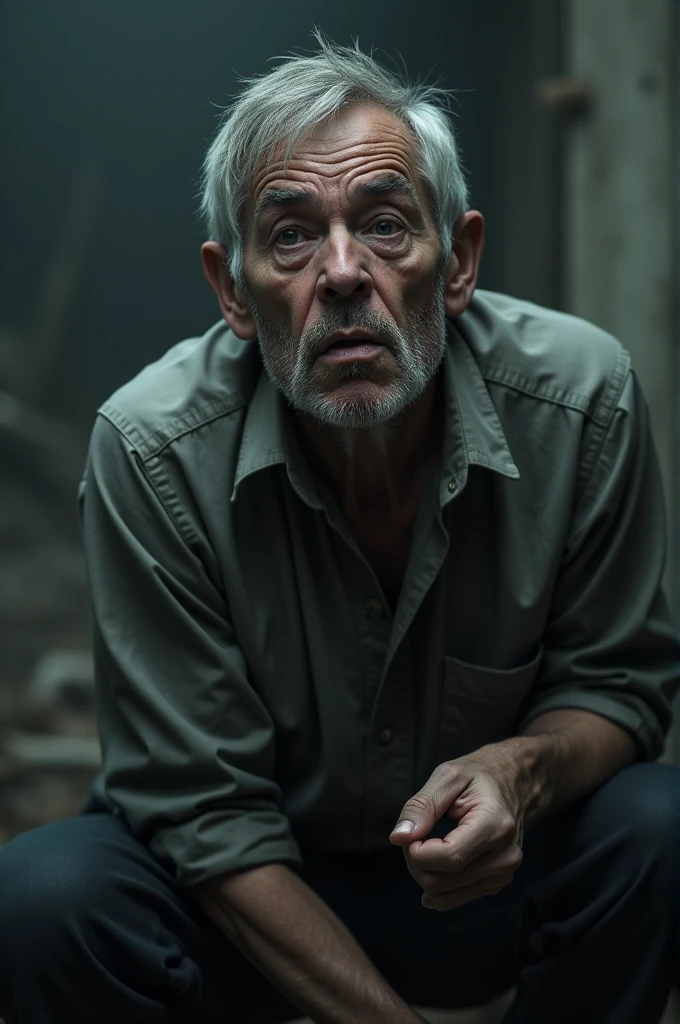 A man who is broken inside