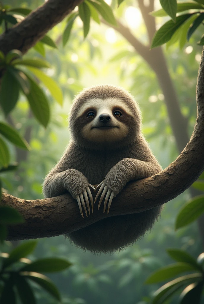 Make a sloth 