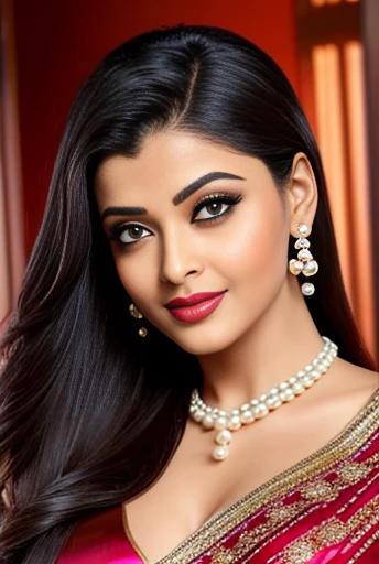 portrait of aishwarya rai photorealistic, hyper realistic, 1 woman, 2, Sexy indian woman, distant Portrait, tall, looking_at_viewer, Meadow, Foggy, Cinematic light
, Indian, High detailed ,
Indian Beauty,
fulllbody (black )designer laced saree, (Vivid coverage of the whole body(red) sexy designer see-through saree), Very sexy Indian wear, glossy saree, wearing pencil hils, super realistic 8K, face perfect, Perfect, clean , masterpiece, Professional artwork, famous artwork, face perfect,
Beautiful expression, beautiful eyes,
Looks good with straight long hair, A red-haired, wet hair, Full body depiction, Standing, sexy lingerie, Saree, wearing realistic black transparent saree with red embroidery
Well defined perfect ((face, hands, eyes)),
Indian Designer Dress,
, 1 girl,
Makeup(Dark mascara, big eye, Dark eyeliner, Dark red rouge), hair_past_waist, lavender_hair, coloured_eyelashes,
full and juicy lips(dark red lipstick), full-body_portrait, Intrinsic exquisite details of (eyes, hair, skin, face, hands, fingers, anatomy), very long red hair, stunning otherworldly beauty, sexy pose, belly jewelery, pearl necklace, pearl ear_rings, perfect fingers and nails, red_fingernails, golden ratio, seductive_pose, big_boobies,deep cleavage,
,mature female,More Detail,1 girl,