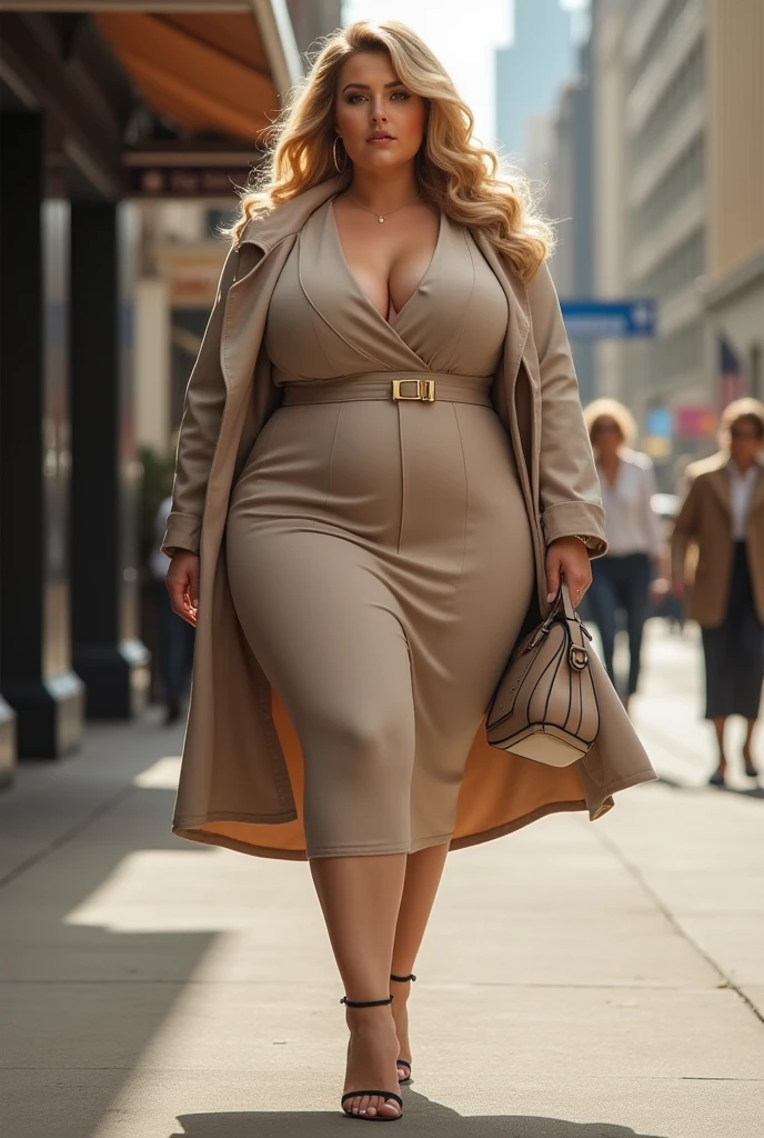 Busty women，Blunt bangs，Thighs，blonde，Voluminous long hair that reaches down to the waist，Wavy long hair，Slim figure，(deerstalker hat)，（Inverness coat），Foggy London，Detective，