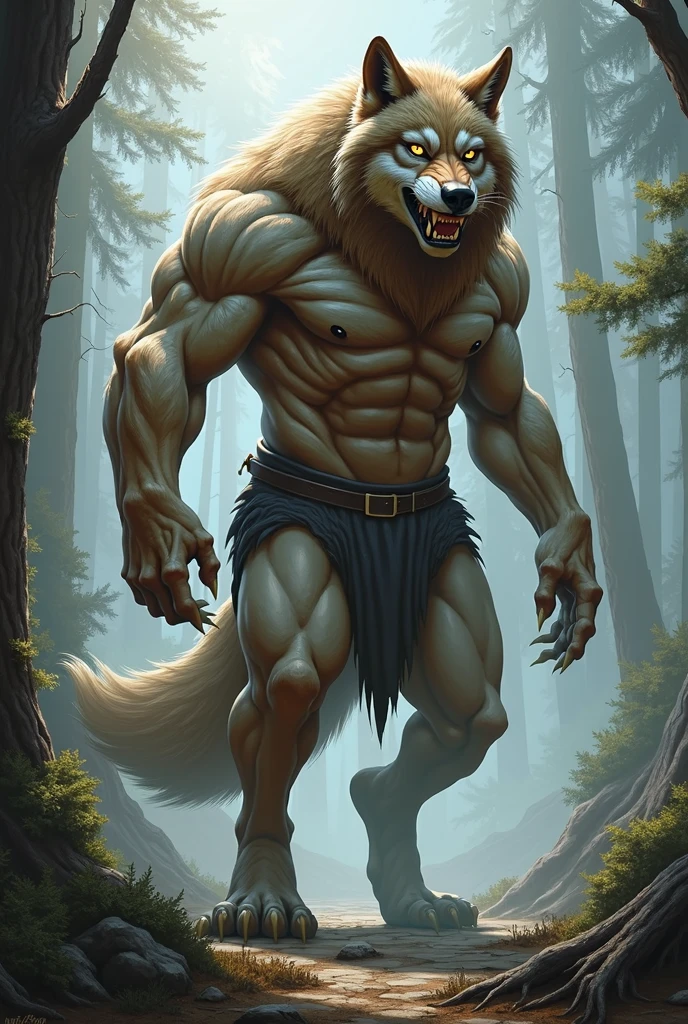 furry wolf