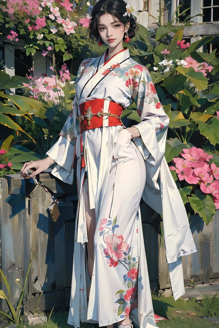 (Ultra-detailed, photorealistic, best quality,4k,8k,highres,masterpiece:1.3), (Vogue magazine cover), (Vogue Style Cover), Vogue style color paintings, 1 male, age 18, French. With his tan skin and perfect body shape, he radiates an irresistible allure. Known for his super sexy appearance, his busty physique and sport legs only enhance his appealing persona. His body language is as captivating as his physical attributes, always exuding confidence and sensuality. (((he's wearing a Art Deco hanfu, the iconic Art Deco print enhancing his bold and daring persona))). ((intricate detail)), super finely detailed hands, ultra finely detailed fingers(((ten fingers))), ultra finely detailed toes (((ten toes))), (standing confidently), (full body showcase), (show full body), (no logos on background), (no logo).