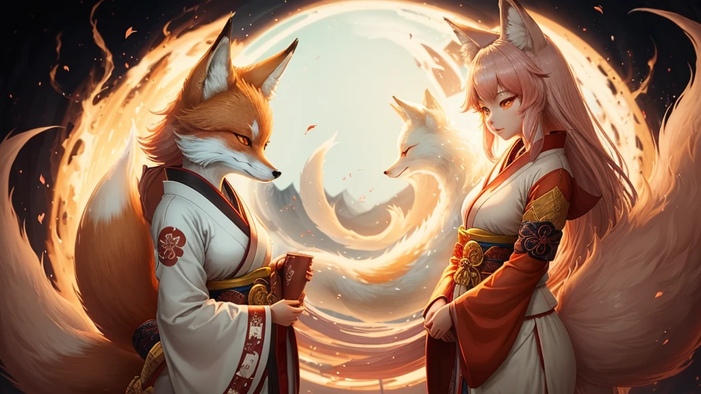 Fox Girl, Kitsune, Japanese mythology