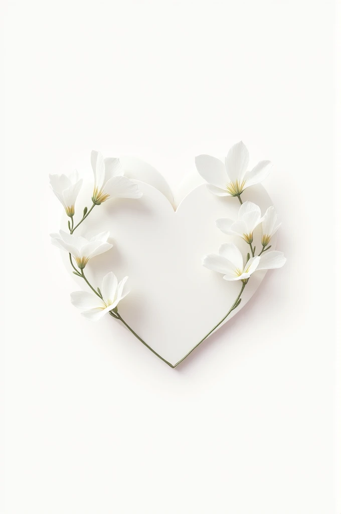 Create a logo for a woman&#39;Aura is a jewelry boutique with a white heart background、petal