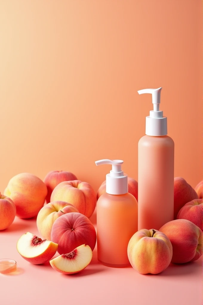 Create image for sales in various peach colors