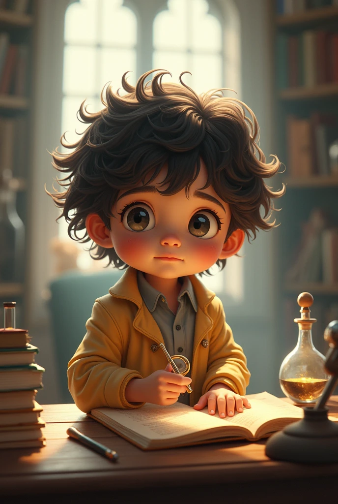 Create a perfect genius, it's young