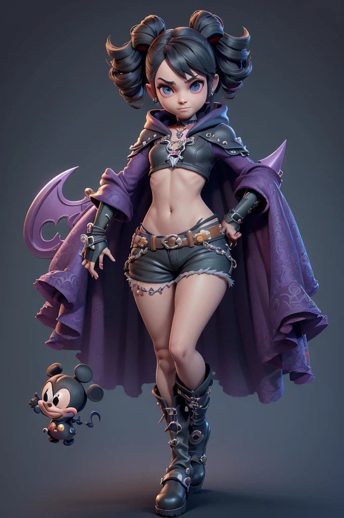 monstros estilos kingdom hearts, baseados em animais,3d style, shadown monster, demons, darkness monster, rayman legends, mickey mouse character style, girl and body, kingdom hearts, malhas leves e quentinhas, cores quentes e alegres, portando espada magica, dark mouse in around, (raytrace),(((sexy e sensual))),((shorts extremamente curto e sexy))