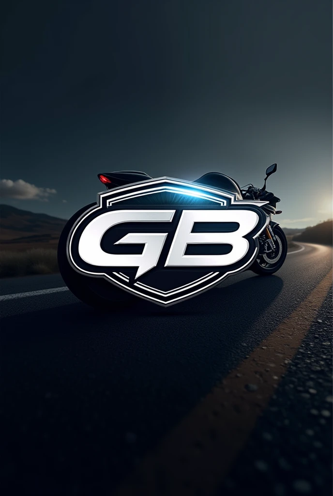 I need a logo with the acronym GB and that is related to the motorcycle industry
