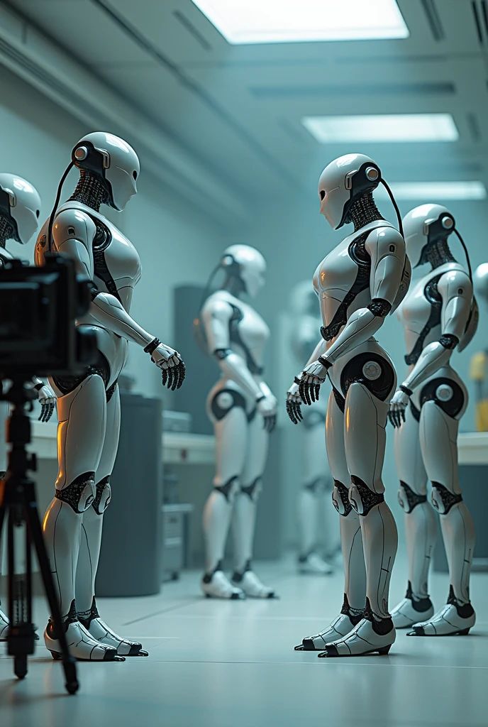 Robots making porn in the future
