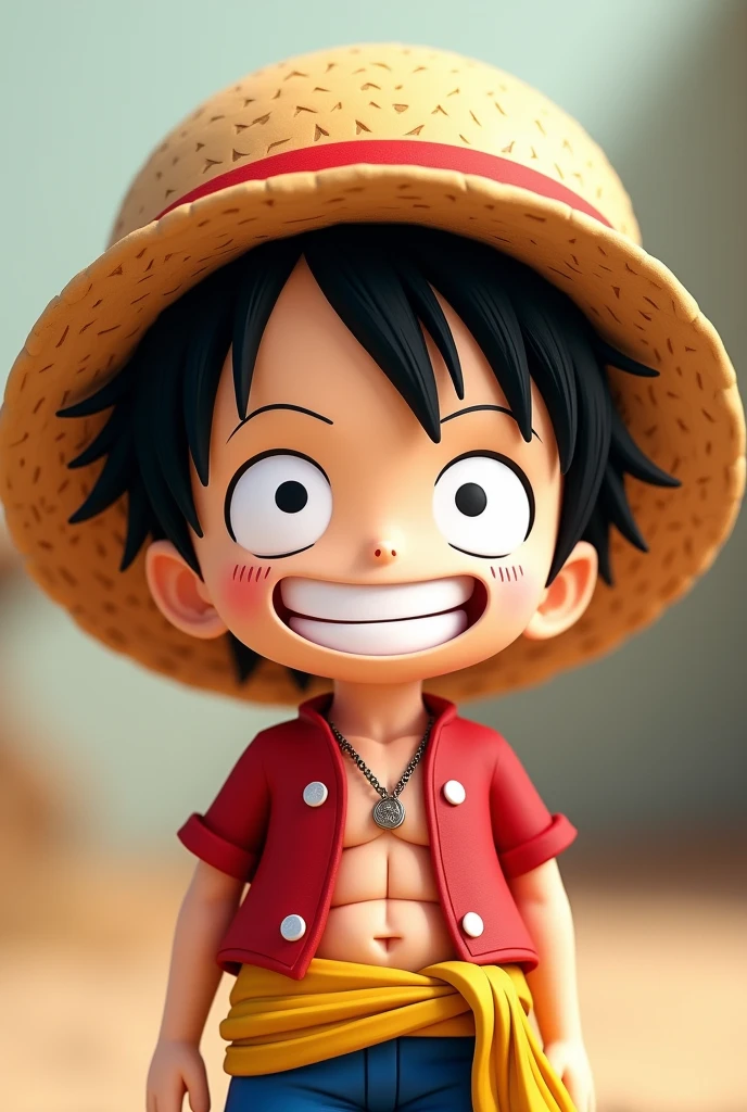 Luffy cute smile mini 4k