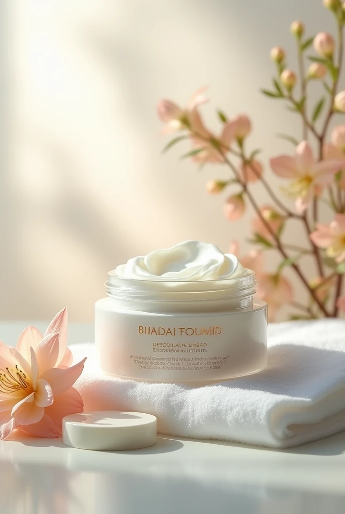 Create a packaging for a cream with lactic acid
