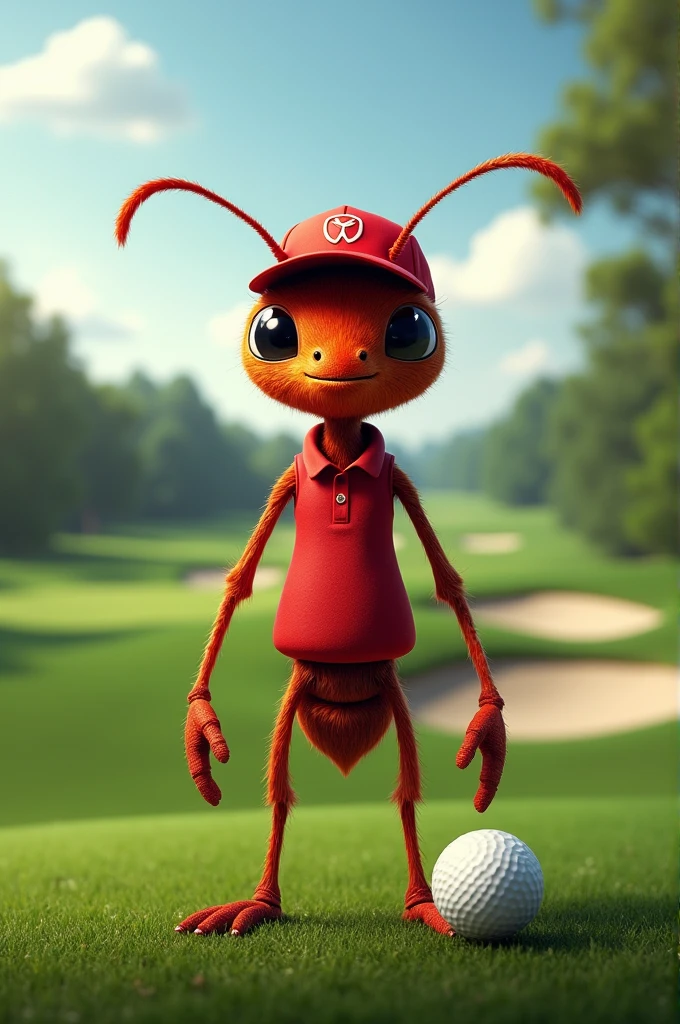 Red anta with tiger Woods 