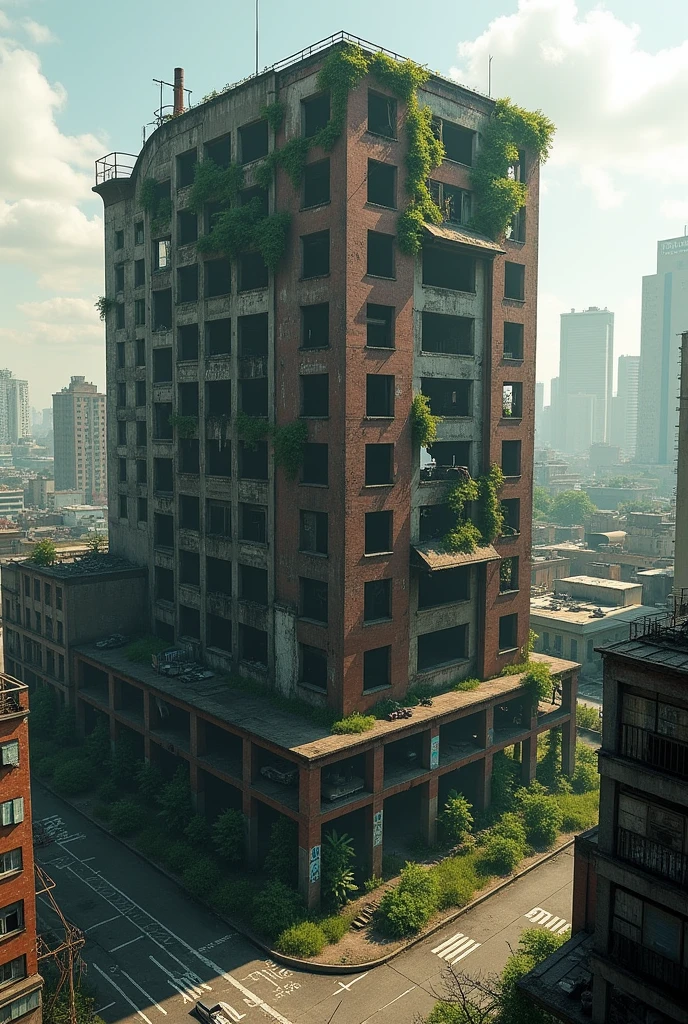 Abandoned building in downtown São Paulo
