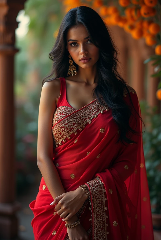 Indian hot and sexy lady in saree