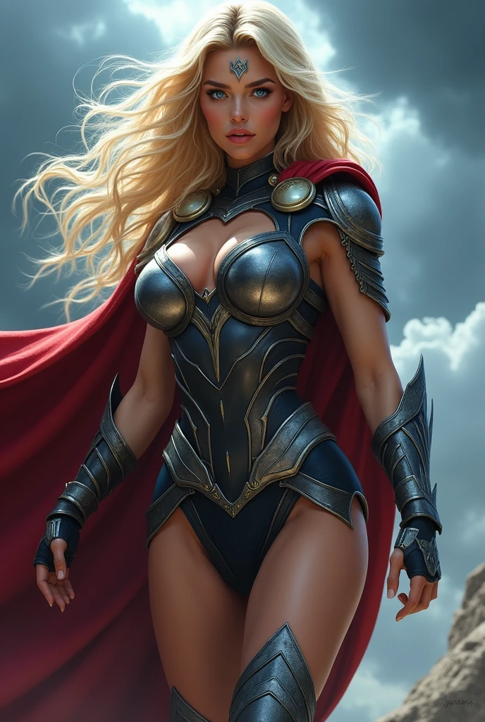 Female Thor sexy short cloth bigger but and milk