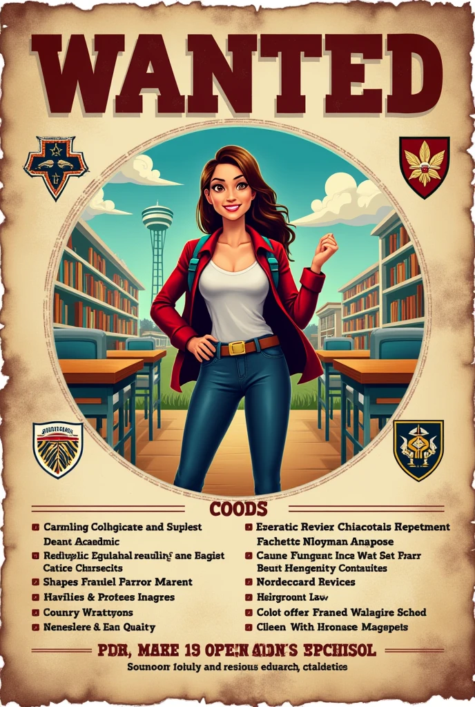 Want poster related to school with all benefits 

