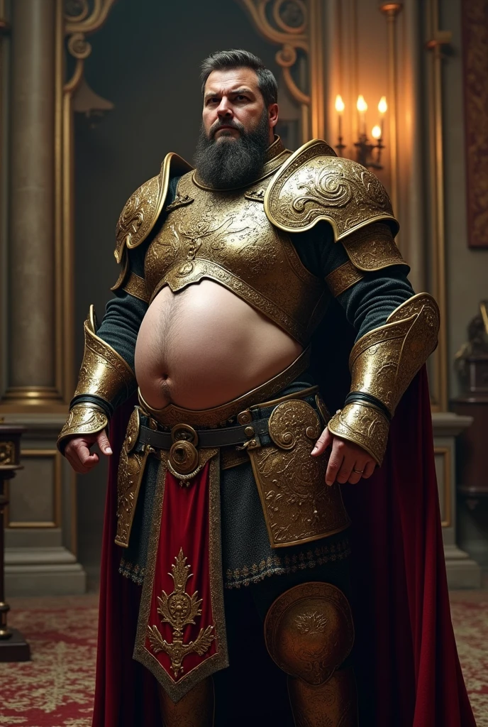 pregnant crusader man