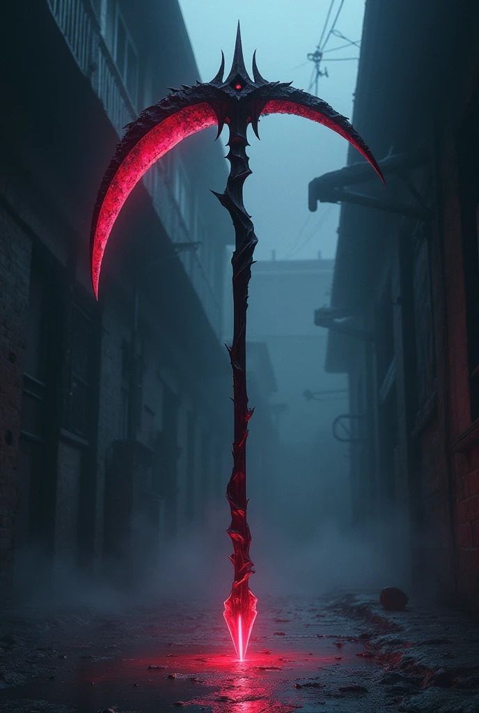 anime drawing. sickle