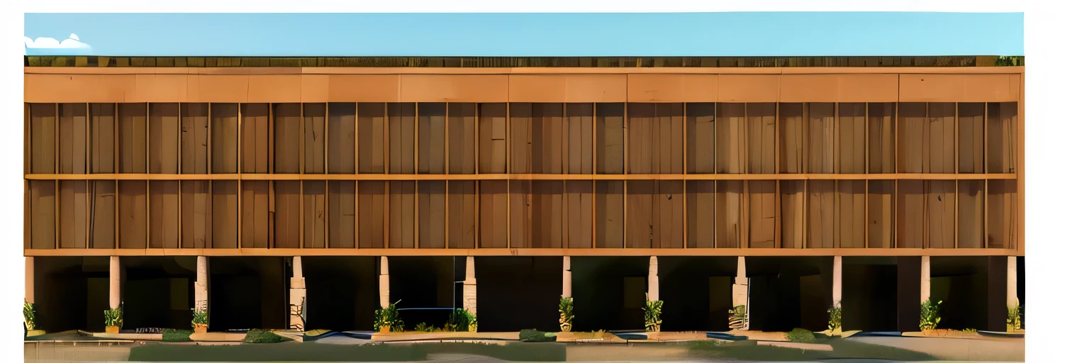 there is a picture of a building with a green roof, elevation view, front elevation view, mid-view, rendering of log pile factory, conceptual, a digital rendering, wide establishing shot, from street level, residential, establishing shot, 3/4 view, 3 / 4 view, front perspective, conceptual rendering, exterior shot, front-view, perspective view