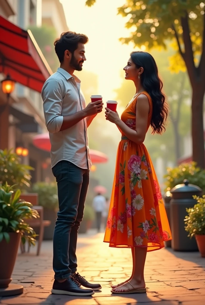 One Indian boy 22 year ka and one girl yani gf dono date pe hai 