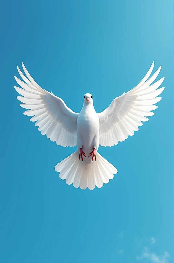 Create a black and sky blue t-shirt that has the image of a white dove with open wings