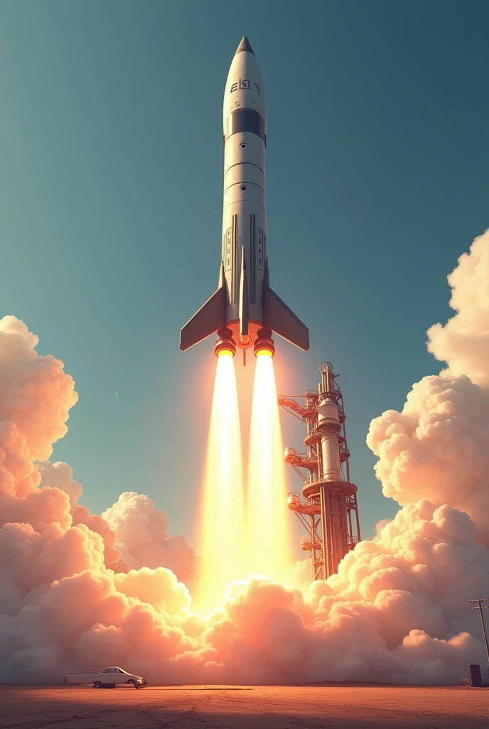 Rocket drawing has no reverse