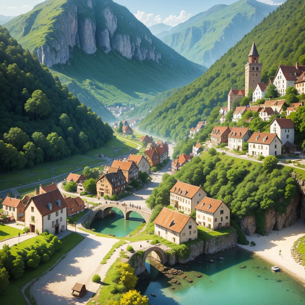 A beautiful small village
