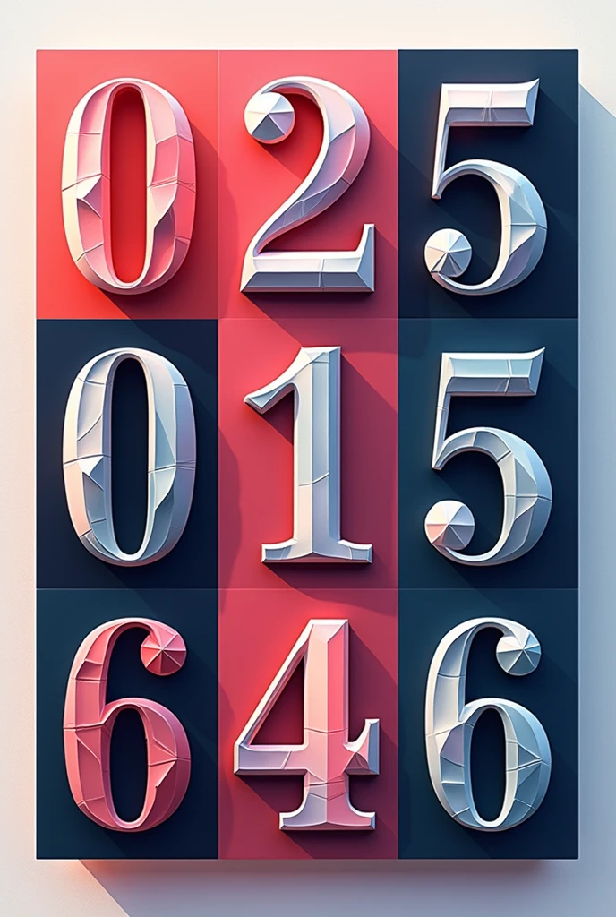 Wallpaper of numbers