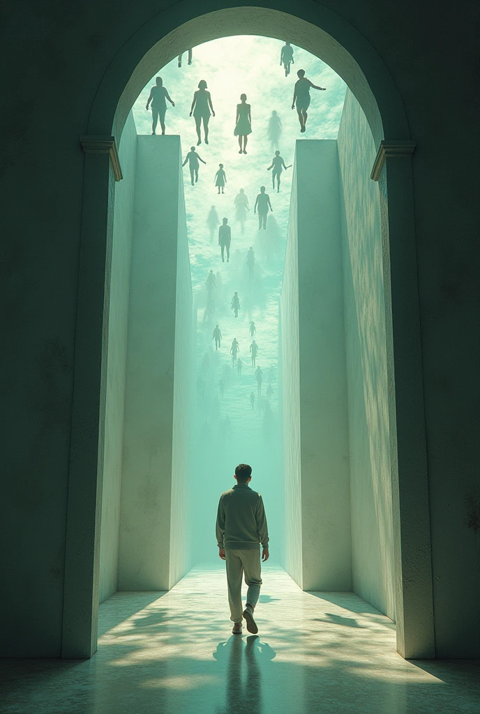 Je voudrai à l'entrée d'une pièce ont voit des gens marché sur le
 Plafond à l'entrée sa se nomme le monde à l'envers 