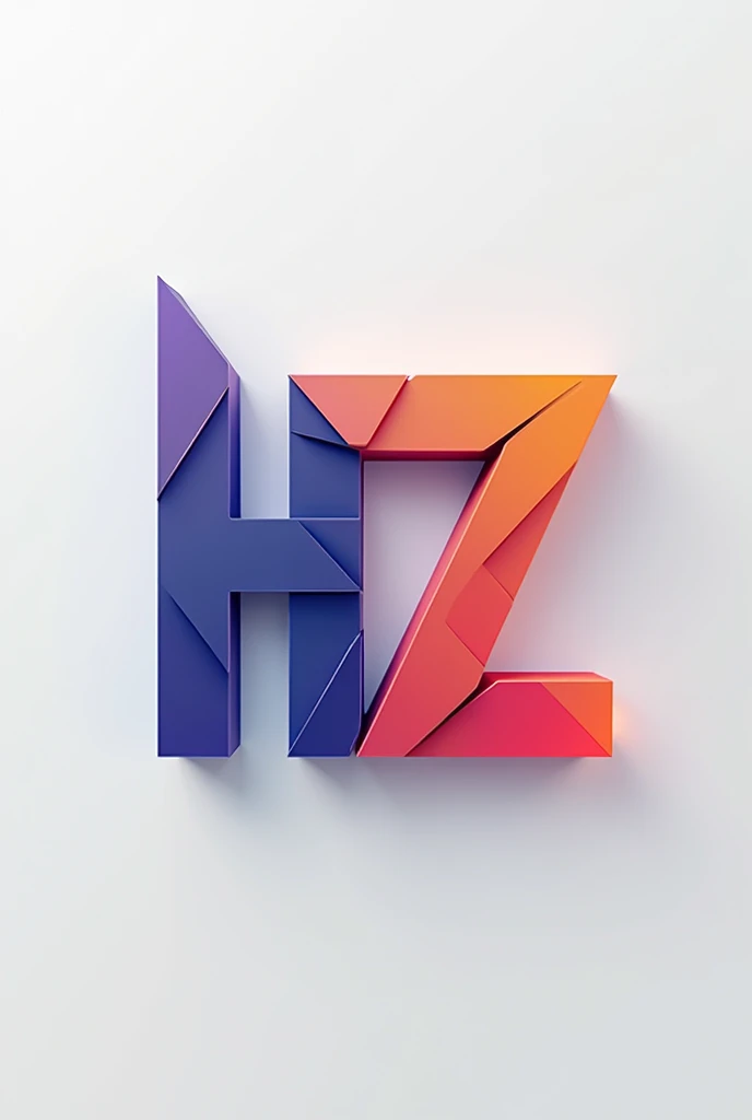 Create a logo for me with the name Hz on the topic of Crypto currency, Design in modern style,Add unique creative style, Get creative with modern art style