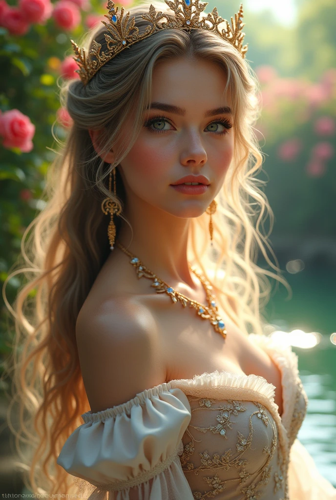 a very very beautiful perfect princess