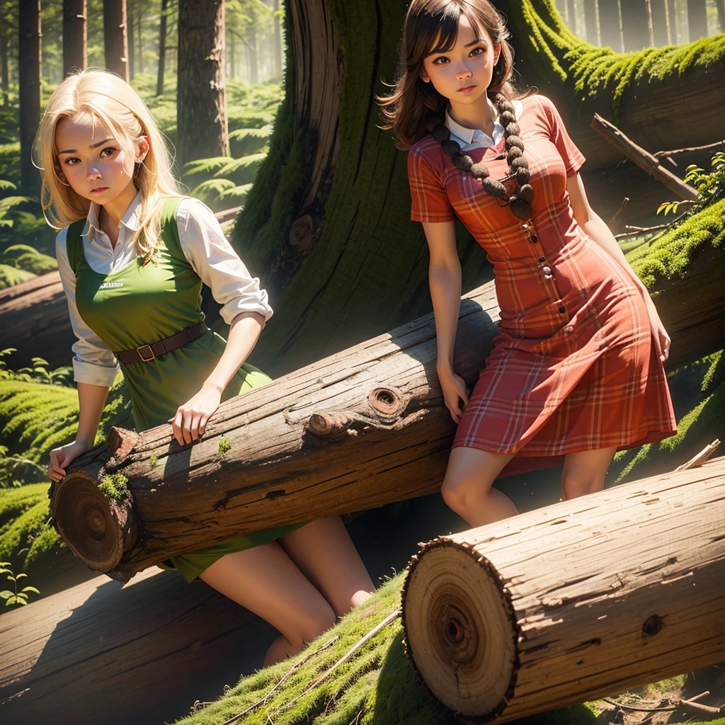 Dress to the log