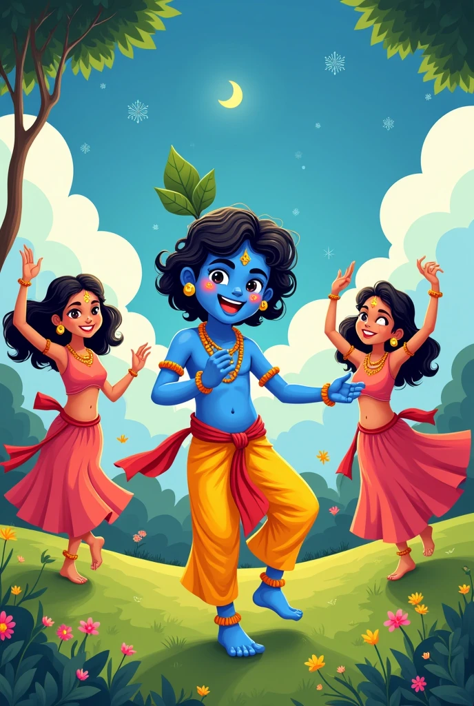 Krishna ply ras cartoon