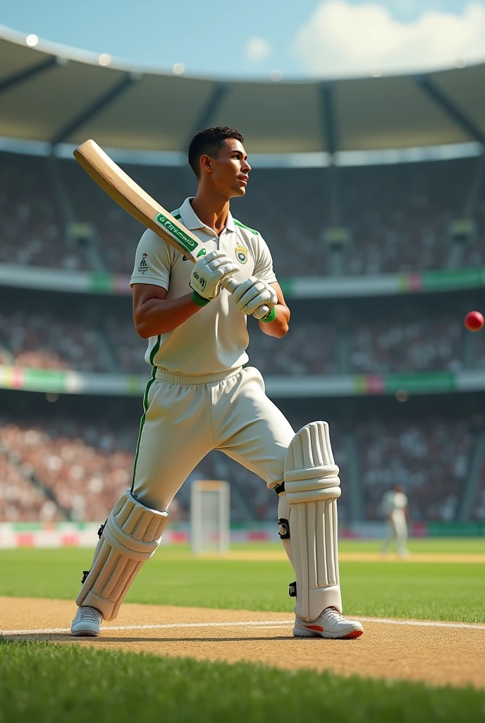 Ronaldo play cricket