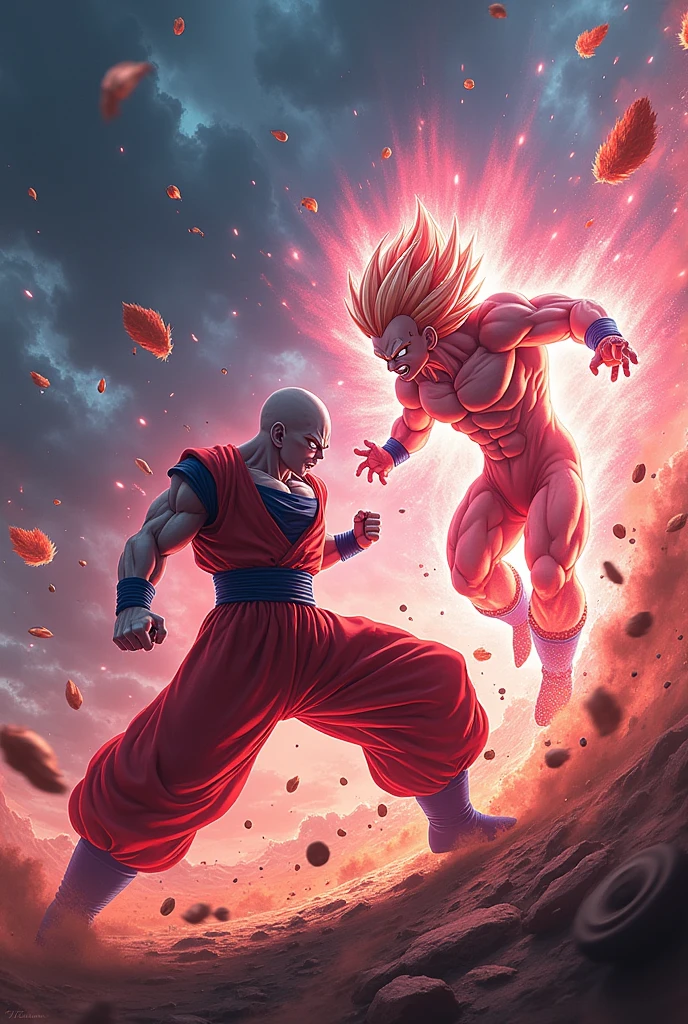 Jiren god mode of destruction vs Gogeta ultra instinct