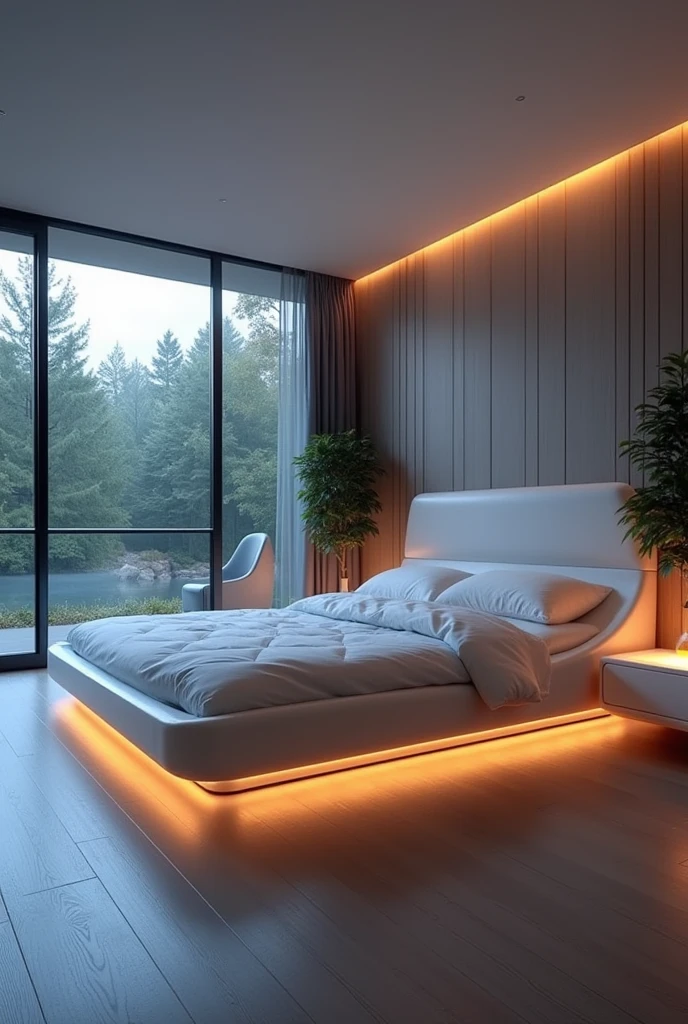 Smart bed that adjusts to customer needs