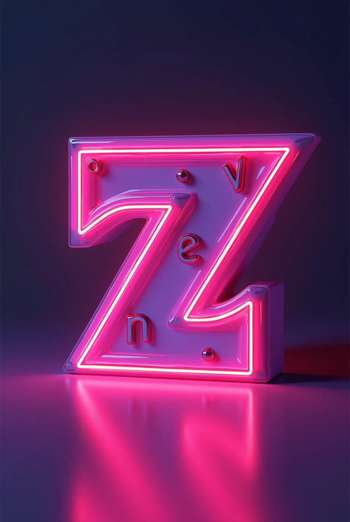 Write "Gen Z", no background , text effect neon and muilticolor , high detailed, extreme detailed, premium font style