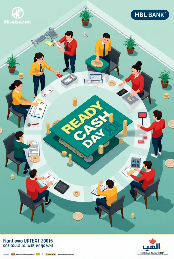 22 August is Ready cash day HBL bank Products Publicity 