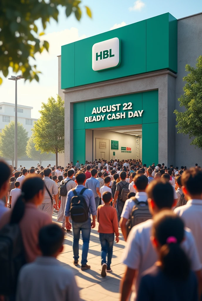 August 22 is Ready cash day HBL bank