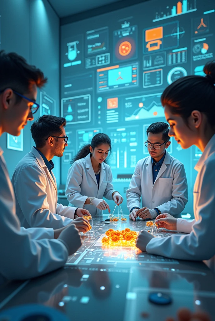 Food engineers making a healthy multifunctional product