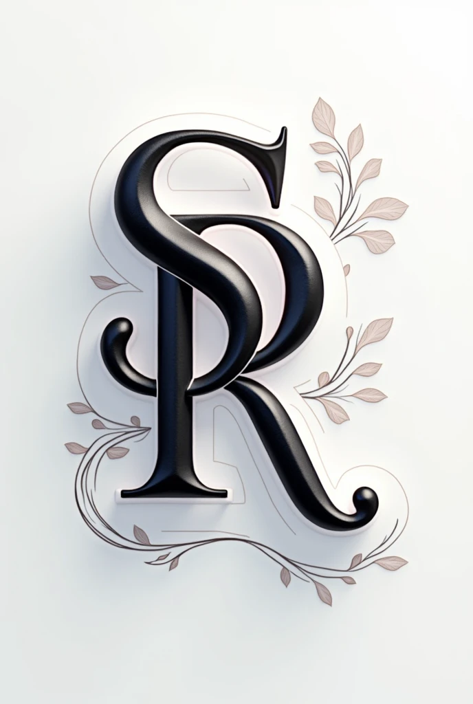 Letter S and R combined image